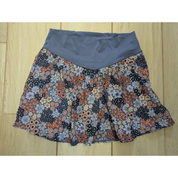 OFFLINE by Aerie Real Me Printed Tennis Pickleball  Skirt/Skort Size Large Blue - Picture 1 of 3